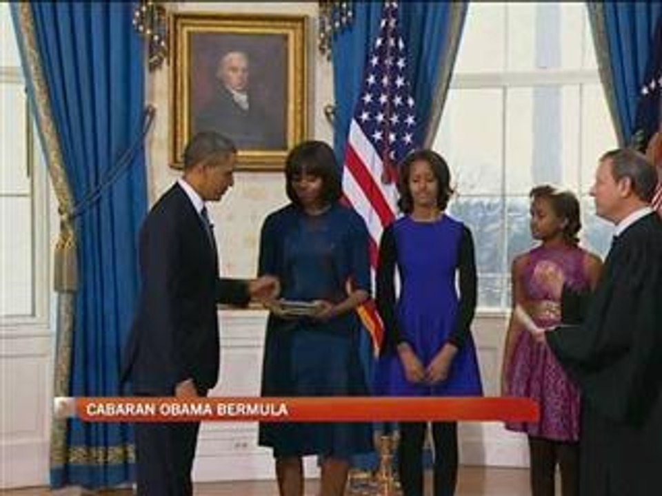 Cabaran baru Obama bermula