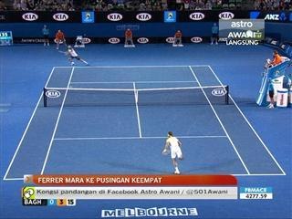 Ferrer mara ke pusingan keempat