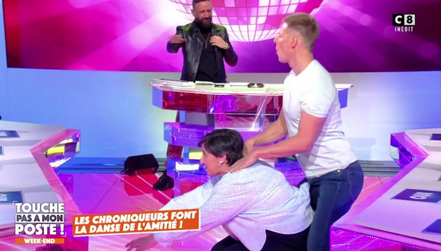 Zapping du 24/01 - TPMP : Danielle Moreau chute lourdement en dansant avec Matthieu Delormeau