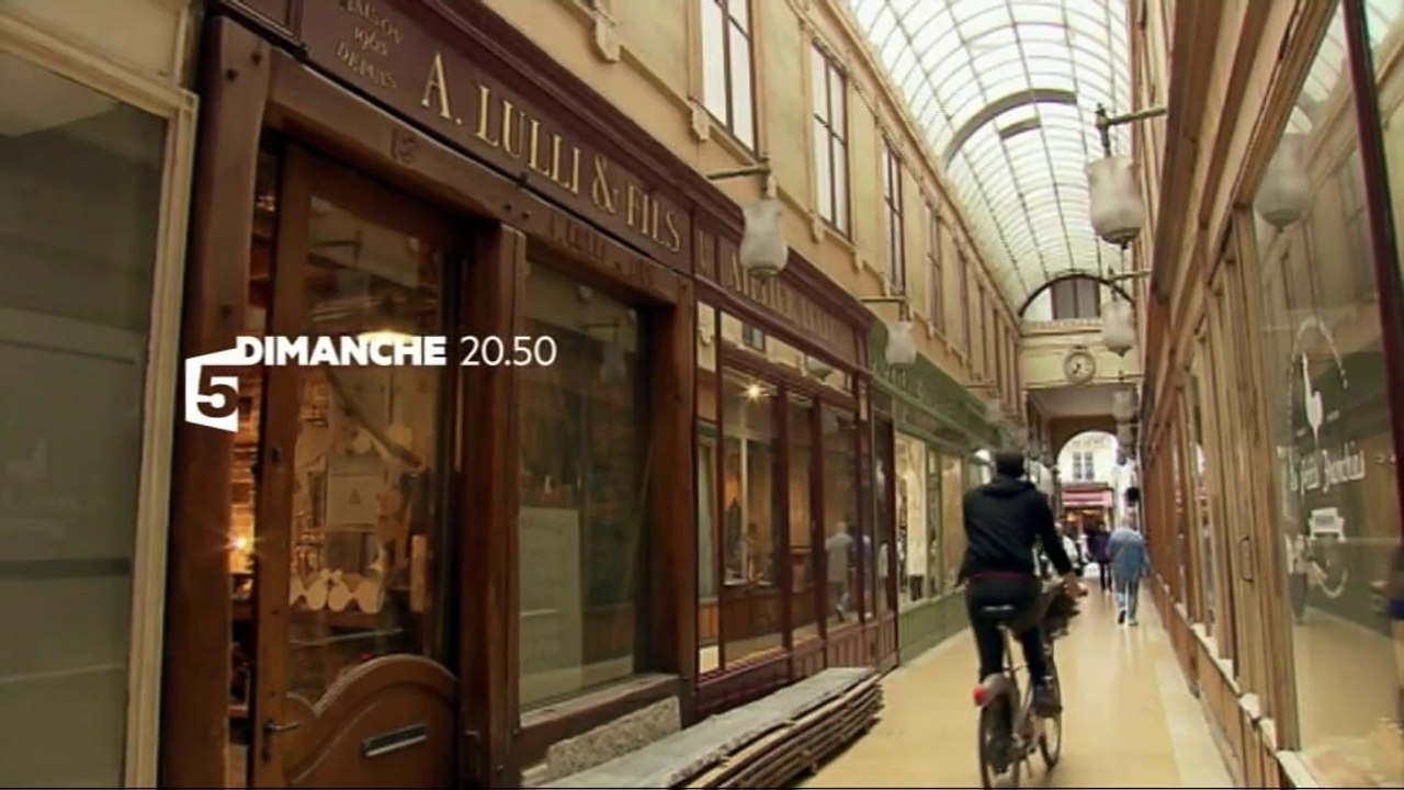 Les passages de Paris - France 5 - 11 12 16