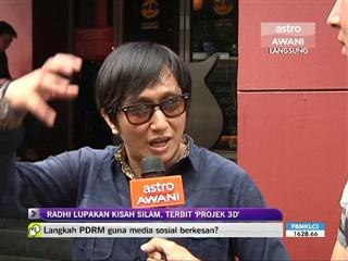 Radhi OAG terbit 'Projek 3D'