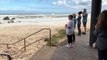 Redhead Beach buried in sea foam |  March 9, 2022 | Newcastle Herald