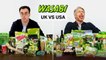 Binging 67 different wasabi flavored products