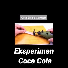 Eksperimen Coca-Cola | Jadi mainan Canon kerenn