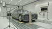 The first-ever BMW i7 in the acoustic dynamometer test bench