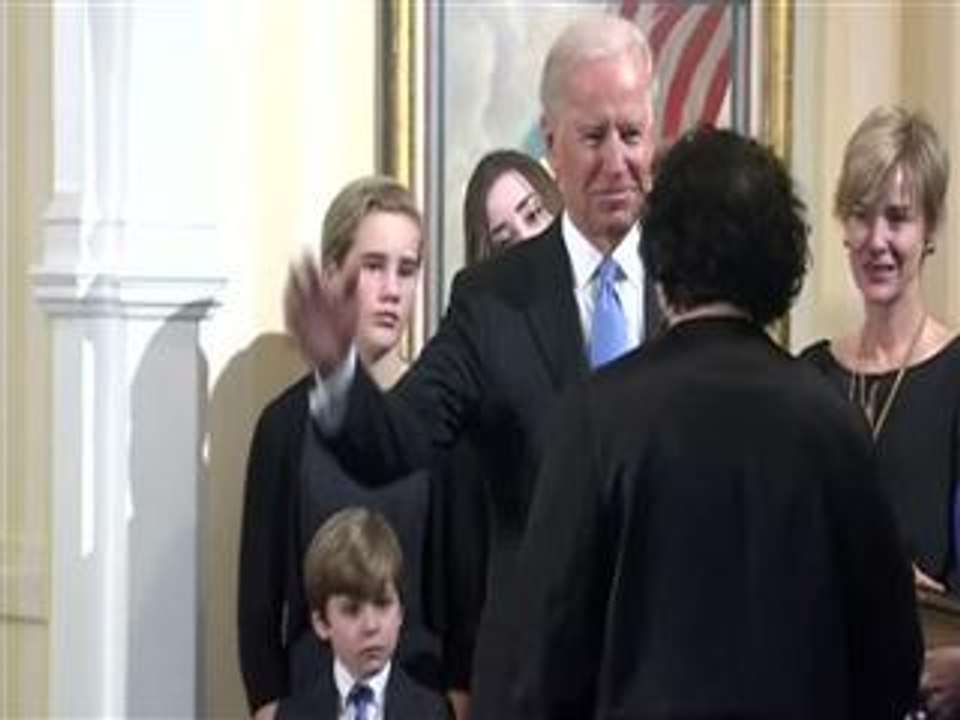 Biden sworn in for second term