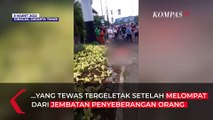 Pria Paruh Baya Ditemukan Tewas Usai Melompat dari JPO di Ciracas