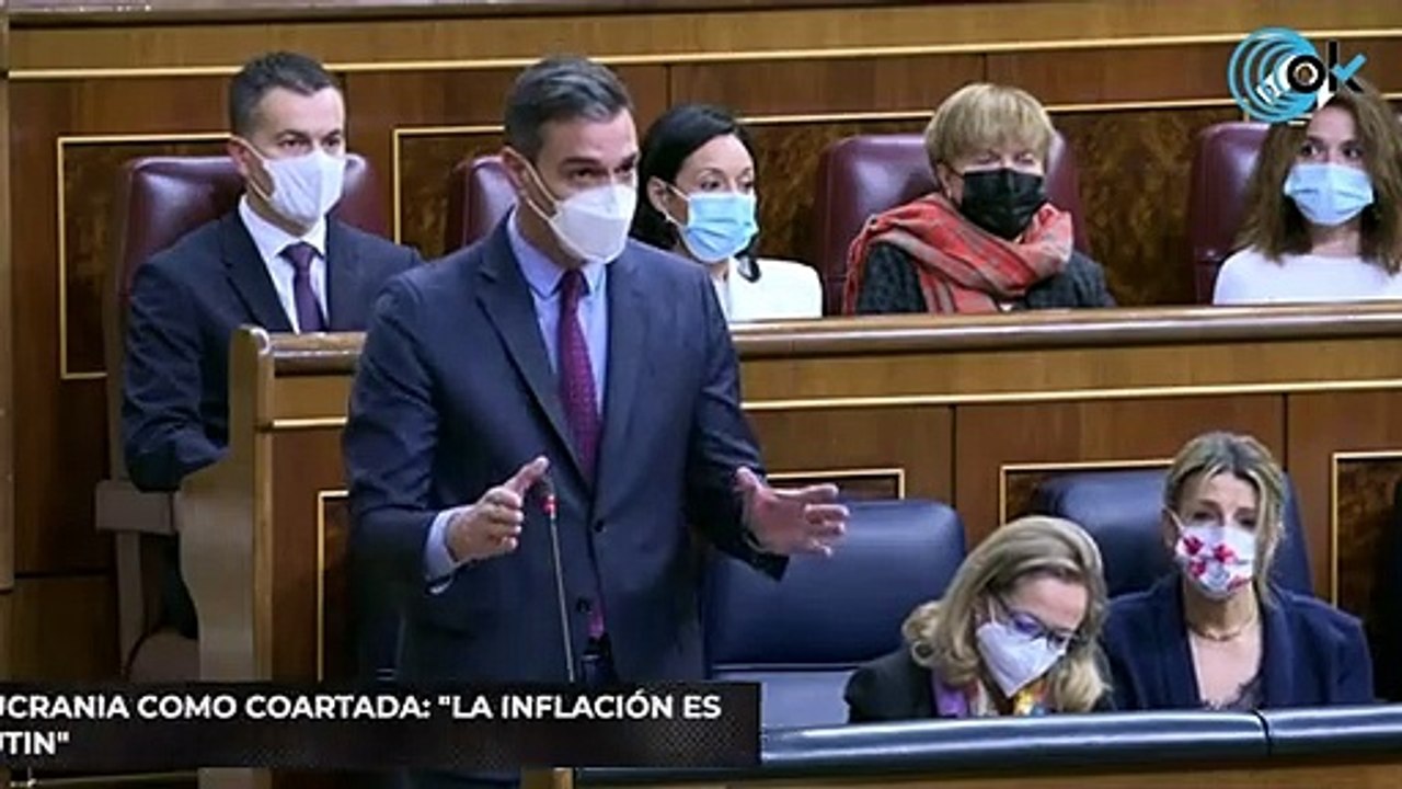 Sánchez usa la invasión de Ucrania como coartada: "La inflación es única responsabilidad de Putin"
