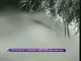 Tan Sri Datuk L.Krishnan tokoh filem negara