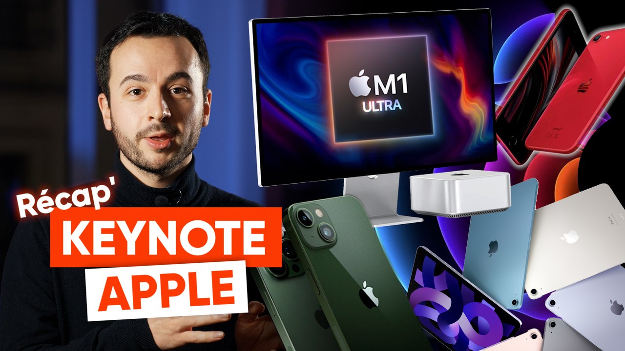 Mac Studio, M1 Ultra, iPhone SE… Le résumé de la première conférence Apple de 2022