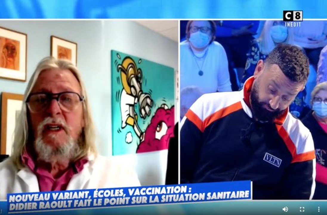 Didier Raoult dans TPMP