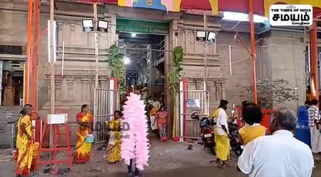 கமுதி முத்து மாரியம்மன் கோவில் பங்குனி திருவிழா; காப்பு கட்டிய பக்தர்கள்!
