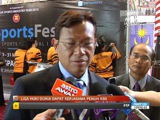 KBS sokong Liga Hoki Dunia