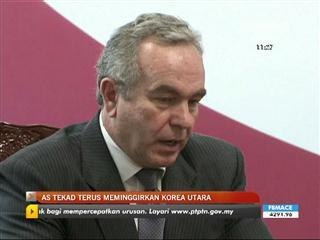 AS tekad terus pinggir Korea Utara