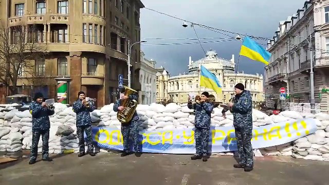 Ucrânia. Orquestra das Forças Navais dá concerto perante ataque iminente