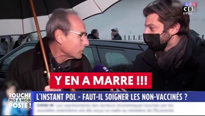 Zapping du 05/01 : Des militants anti-vax très agressifs avec un journaliste de LCI