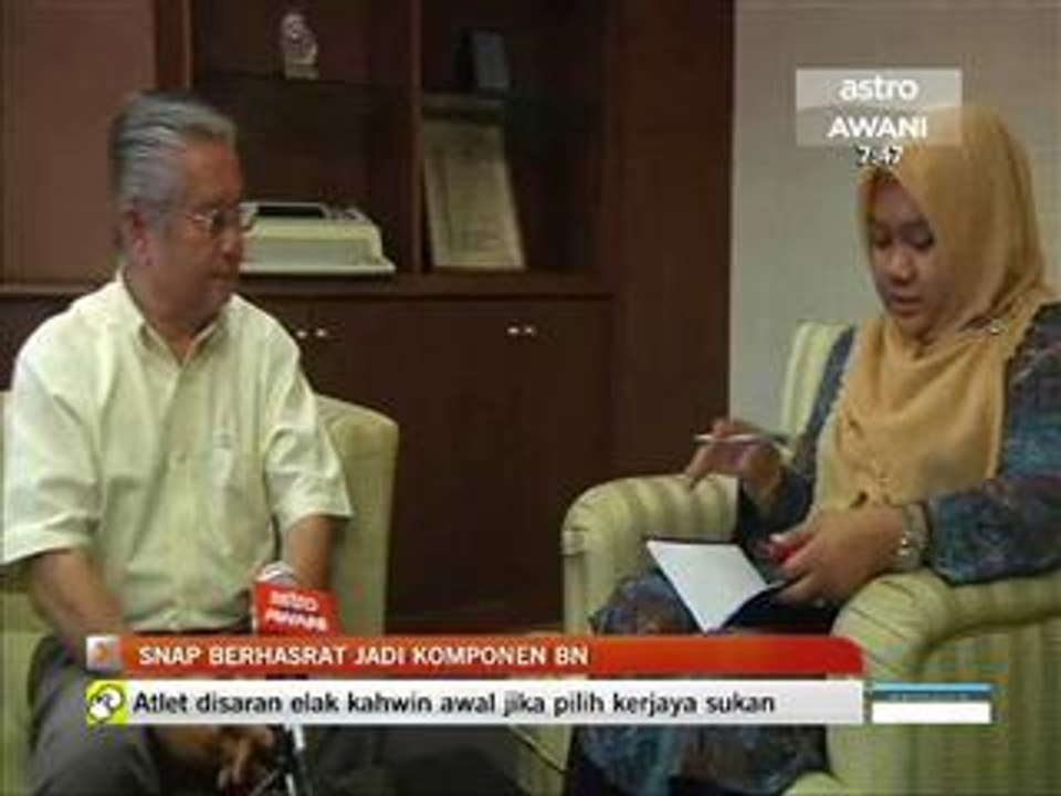 SNAP berhasrat jadi komponen BN