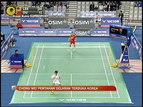 Chong Wei pertahan gelaran Terbuka Korea