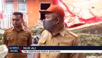 Longsor Rusak 3 Rumah, Petugas Lakukan Pendataan