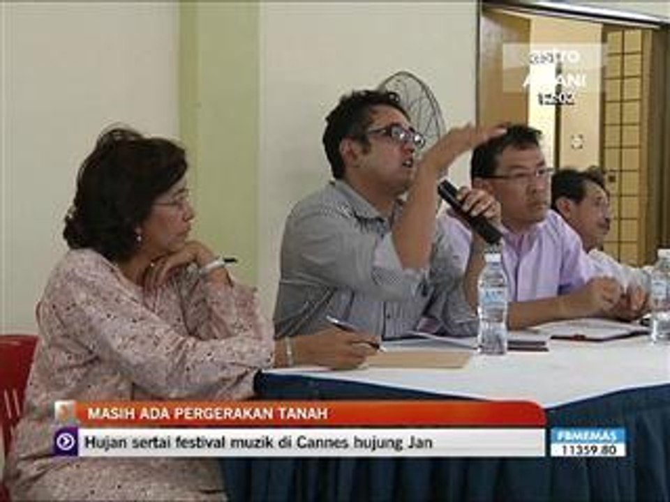 Masih ada pergerakan tanah