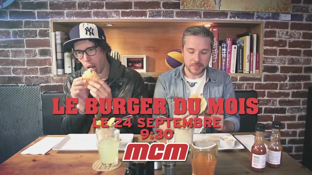 Le Burger du mois - MCM