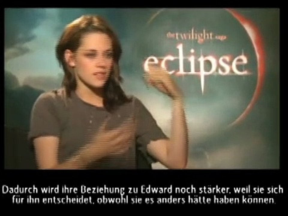 Interview mit Kristen Stewart zu 'Twilight: Eclipse'