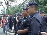 Peserta perhimpunan puji kerjasama PDRM