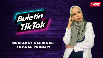 Muafakat Nasional: Ia soal prinsip!