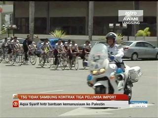 TSG tidak sambung kontrak pelumba import
