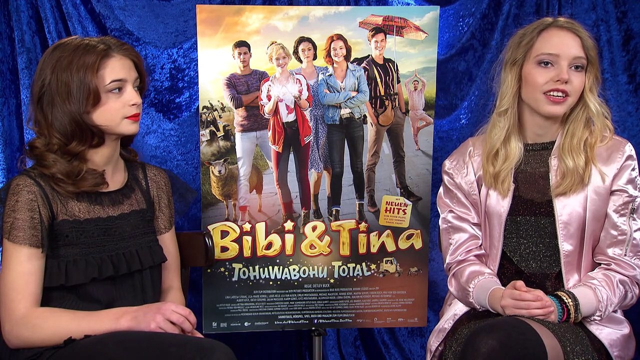 FILMSTARTS-Interview zu 'Bibi & Tina 4' mit Lina Larissa Strahl, Lisa-Marie Koroll, Louis Held, Lea van Acken & Detlev Buck (FS-Video)