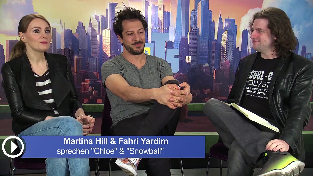 FILMSTARTS-Interview zu 'Pets' mit LeFloid, Stefanie Heinzmann, Martina Hill, Fahri Yardim & Jella Haase (FS-Video)