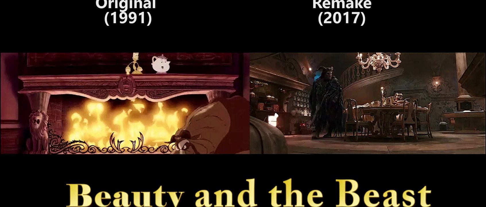 'Die Schöne und das Biest' Original und Remake im Direkt-Vergleich (FS-Video)