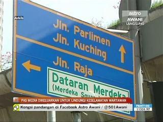 Pas media untuk lindungi keselamatan wartawan