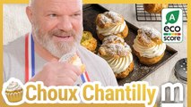 Après la pâte à choux, voici les choux chantilly de Philippe Etchebest