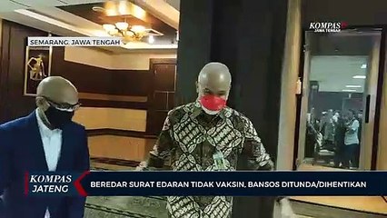 Beredar Surat Edaran Tidak Vaksin, Bansos Ditunda/Dihentikan