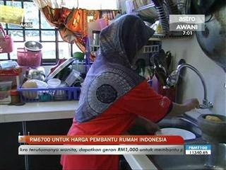 RM6700 harga pembantu rumah Indonesia