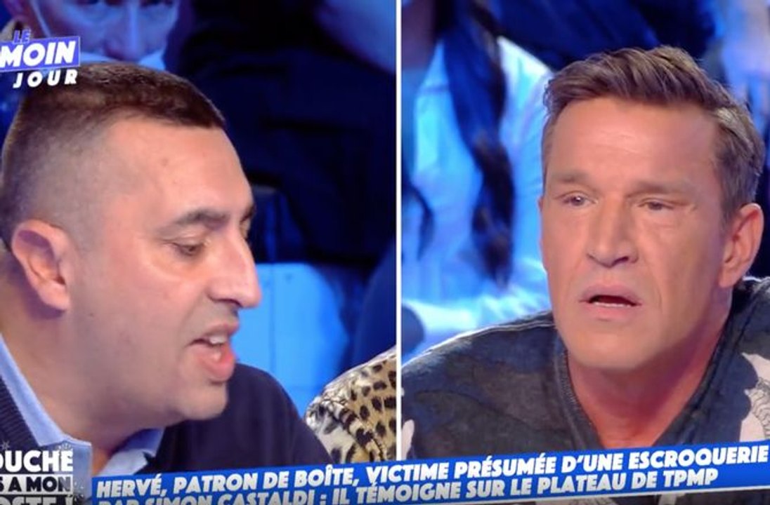 Benjamin Castaldi en colère