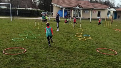 Entraînement école de foot