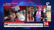 Día de la mujer: Inauguran feria de emprendimientos femeninos en Huancayo