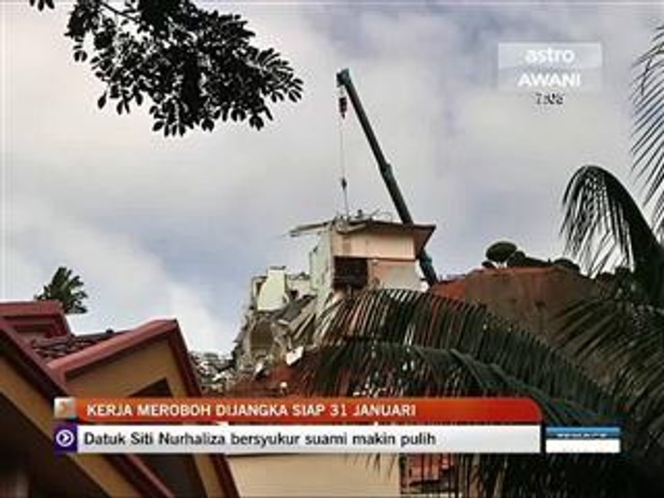 Kerja baik pulih cerun siap hujung bulan
