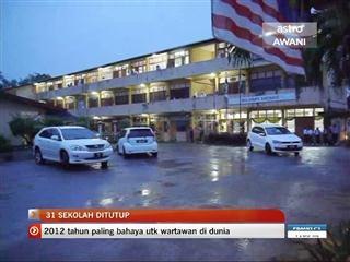 31 sekolah di Terengganu ditangguh