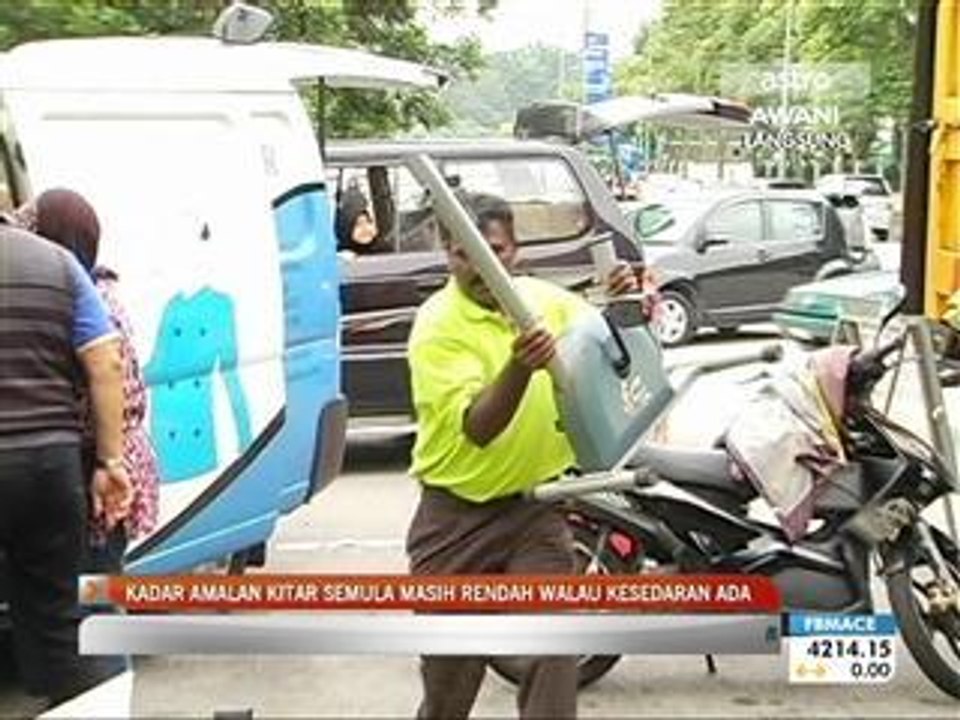 Sikap kitar semula masih kurang diamalkan