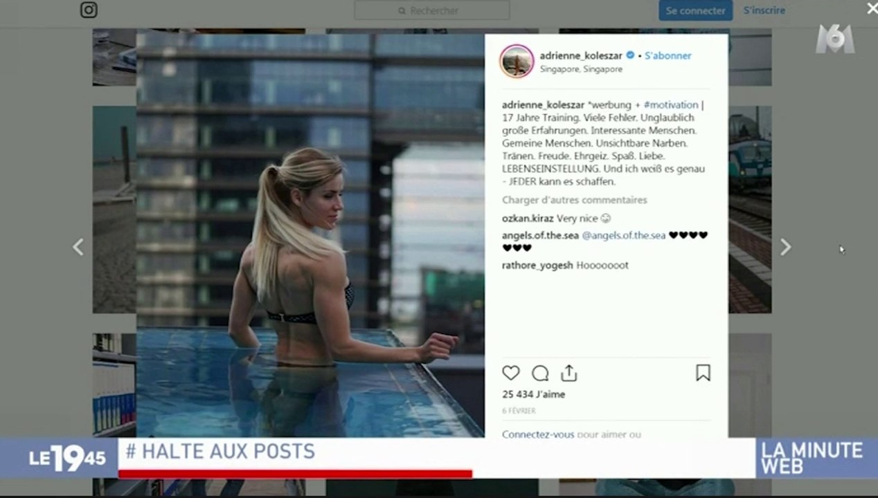 Zapping du 20/12 : La flic la plus sexy d’instagram menacée de licenciement