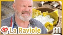 Philippe Etchebest nous confie sa recette de la raviole aux champignons
