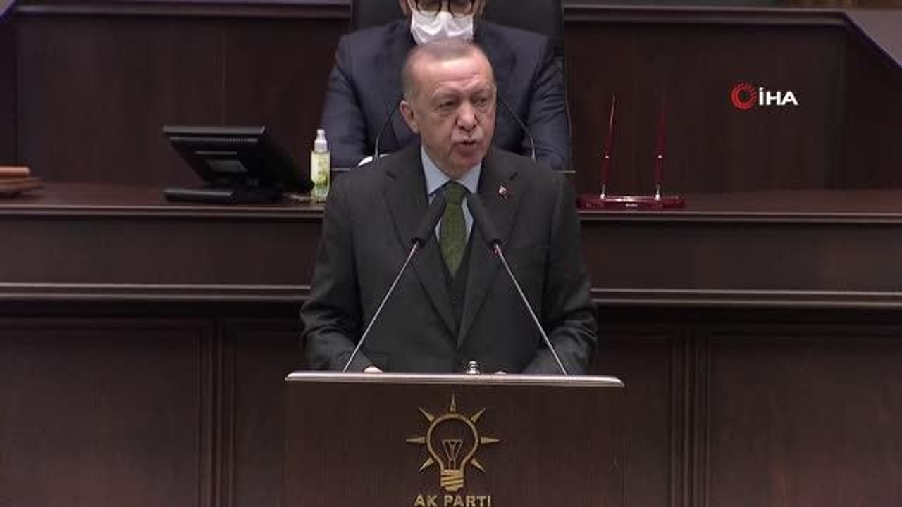 Cumhurbaşkanı Erdoğan: "Çatışma bölgelerine komşu ülkeler çok ağrı yükleri omuzlarken güya gelişmiş ülkeler kınama mesajları dışında zulme ses...