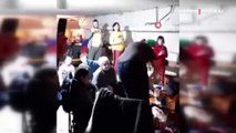 Ukrayna'da sığınakta şarkı söyleyen 7 yaşındaki Amelia viral oldu