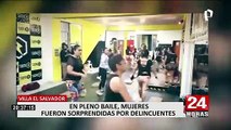 VES: Delincuentes armados ingresan a gimnasio y asaltan a clientas en pleno baile