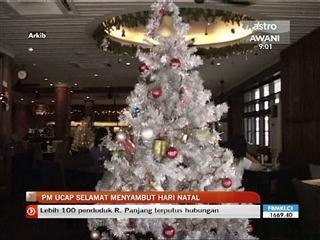 PM ucap selamat menyambut Hari Natal