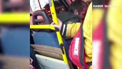 Avcılar'da minibüse binmek isteyen engelli annesine minibüsçü engeli: Çok paran varsa taksi ile gidersin