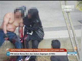 Keputusan permohonan runding akuan ditentukan Rabu